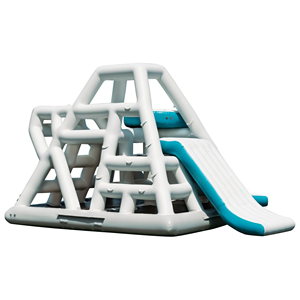 Torre Pirata Inflable Multinivel con Rutas de Escalada Seguras y Pequeño Tobogán para Hoteles y Resorts - Product Image 4
