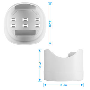 Soporte de Pared para Sistema WiFi <span class=keywords><strong>Mesh</strong></span> TP-Link Deco M4/<span class=keywords><strong>E4</strong></span>/S4/S7 Deco/W2400, Paquete de 3, Blanco, Soporte de ABS Duradero, Alta Resistencia a la Tracción - Product Image 6