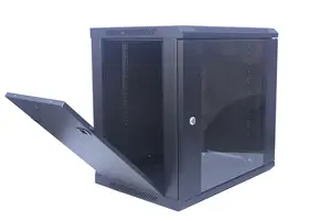 Customized 6u 9u 12u Server Wall Mount Network Cabinet 19inch Indoor Wall Communication Network Cabinet