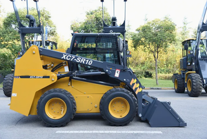 Chargeur compact XC7-SR10, capacité nominale de 1 tonne, levage radial, puissant moteur Yanmar, chargeur compact robuste, version mondiale - Product Image 6