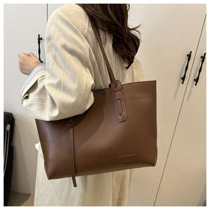 Nouveau sac à main pour femme de grande capacité, sac à bandoulière décontracté haut de gamme, fermeture à glissière, sac à main tendance - Product Image 3