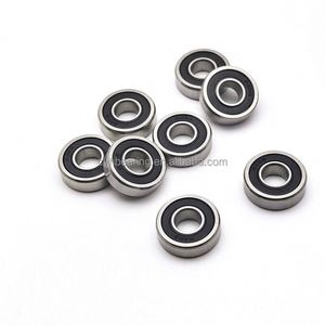 Roulement à grande vitesse 1/4 x 5/8 pouces R4RS, taille du roulement en pouces 6,35 x 15,875 x 4,978 mm, roulement à billes à gorge profonde R4 2RS pour moteur - Product Image 4