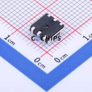 GT-TC063A-H025-L30 Tactile Switch SMD-4P,6.2x6.2mm Switch Single Pole Single Throw Round Button 1.6N Vertical Mount - Product Image 2