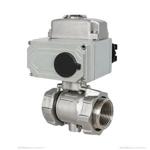 Válvula de Bola Eléctrica Mini de PVC COVNA con Motor de CC, Válvula de Bola de Doble Unión de PVC, Válvula de PVC Eléctrica, Ventana de 90 Días - Product Image 1