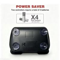 Manette de jeu d'arcade Mooden 2410-K6, console de jeu TV 4K, 5001-10000 jeux classiques, sans fil 2,4 GHz, carte TF 64 Go, prise en charge multilingue