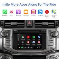 Rythme Youtube Netflix prise en charge Google Play Carplay sans fil Android Auto Autolink Interface de jeu de voiture pour Toyota 2014-2019