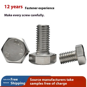Nhà máy trực tiếp M20 tiêu chuẩn lục giác vít bu lông m16m18m20m22m30 bên ngoài lục giác vít đầu loại <span class=keywords><strong>Hex</strong></span> - Product Image 5