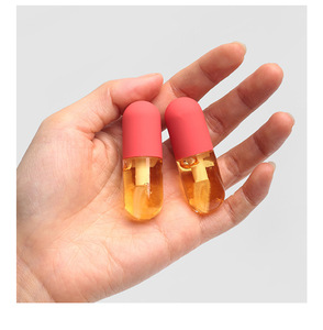 Huile à lèvres personnalisable à l'extrait de caviar, sans parfum, apaisante, soin des lèvres, réduit les ridules, végane, OEM ODM, gloss à lèvres - Product Image 4