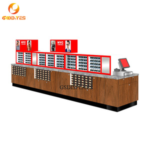 Bán Hot hiện đại kính quang học <span class=keywords><strong>kiosk</strong></span> bán lẻ hiển thị truy cập cho gỗ MDF LED ánh sáng véc ni và đánh bóng xử lý bề mặt - Product Image 6