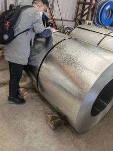 Grande fleur de zinc personnalisable bobines d'acier galvanisées prépeintes norme BS DX51D Z60G Z80G Z40G coupe BIS offerte - Product Image 5