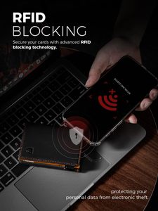 Thumbs-up Nhà cung cấp mỏng mỏng thẻ trường Hợp Chủ mở đóng cửa ngắn người đàn ông <span class=keywords><strong>Wallet</strong></span> trường hợp đối với Apple air Tag Kích thước - Product Image 6