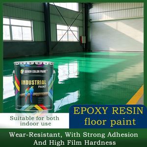 Pintura Epóxica Industrial de Siete Colores, Agente de Curado de Resina Epóxica, Pintura para Pisos Resistente al Desgaste, Revestimiento Epóxico Líquido de Alta Dureza para Pisos - Product Image 2