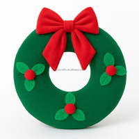 Peluche de Noël personnalisée de qualité supérieure fabricant vacances peluche ornement conception peluches personnalisées pour marque enfants cadeau peluche