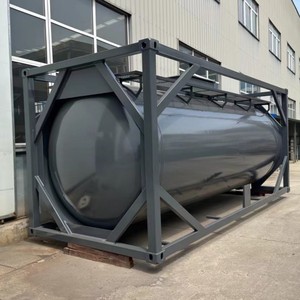 Conteneur-citerne ISO 20 pieds en acier inoxydable pour liquides chimiques, avec revêtement PE, pour le transport de sodas et d'acides - Fournisseur d'usine - Product Image 3