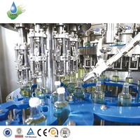 Remplisseuse de bouteilles à contre-pression, machine de remplissage à pression constante pour ligne d'embouteillage d'eau gazeuse en bouteille de verre