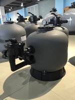 Fabrikdirekt Seitenmontierter Langlebiger Kunststoff-Schwimmbadfilter Wasser-Sandfilter für Privat- und Gewerbepools