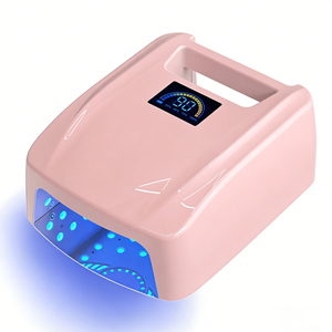 Lampe à ongles rechargeable 72W, séchage rapide, sans fil, professionnelle, LED, avec batterie 15000mAh et base en métal pour salon et domicile - Product Image 1