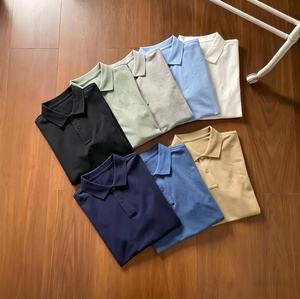 เสื้อโปโลแฟชั่นทรงสลิม Ralph Lauren คุณภาพดีที่สุด ผลิตจากผ้าฝ้าย 100% ระบายอากาศได้ดี เหมาะสำหรับกีฬากอล์ฟและฤดูร้อนสำหรับผู้ชาย - Product Image 1