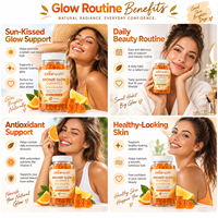 Fabricant de Gummies Autobronzants à Marque Blanche DHA Vitamine E Produits de Beauté Éclat de Peau Supplément Bronzant Sans Soleil Végétalien