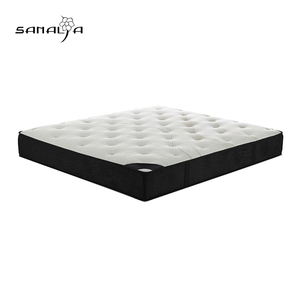 Factory Wholesale Popular 5 Star Hotel Mattress 14 Inch Sleeping Memory Foam Pocket Spring Hybrid Mattress