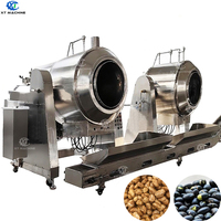 Fabrieksdirecte verkoop Automatische suikercoating- en verwarmingsmachine 70kg/batch Apparatuur voor het maken van suikerbedekte noten