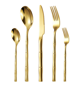 DFU0170 Offre Spéciale : Ensemble de Couverts Dorés – Cuillères et Fourchettes Dorées - Product Image 1