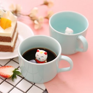 Taza <span class=keywords><strong>de</strong></span> cerámica <span class=keywords><strong>de</strong></span> dibujos animados, tazón <span class=keywords><strong>de</strong></span> café <span class=keywords><strong>de</strong></span> animales, personalizado, regalo <span class=keywords><strong>de</strong></span> <span class=keywords><strong>cumpleaños</strong></span>, 220ml - Product Image 2