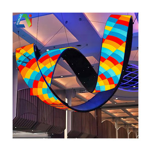 Precio de fábrica <span class=keywords><strong>Entrega</strong></span> rápida P2 Pantalla de panel de pared de video LED <span class=keywords><strong>flexible</strong></span> para interiores Buena venta para publicidad y animación para fiestas - Product Image 3