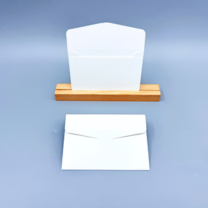 Sobres profesionales con logotipo personalizado Integración <span class=keywords><strong>de</strong></span> código QR en papel <span class=keywords><strong>de</strong></span> lujo para comunicaciones comerciales - Product Image 4