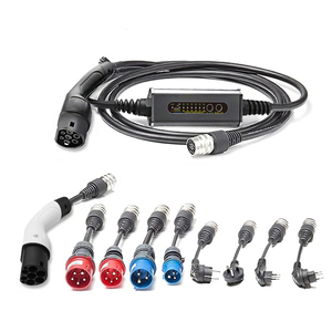 Slimme EV-thuislader voor elektrische auto's, 8-32A AC draagbaar laadstation, type 1/2 stekker, 11kW - Product Image 2