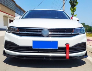 Welta - Juego de 4 Piezas de Alerón Delantero, ABS Liso Antiarañazos, Protector de Parachoques, Accesorios para el Kit de Carrocería Exterior para Volkswagen Bora 2019 - Product Image 5