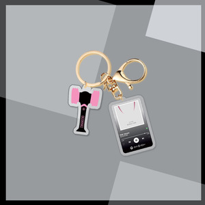 Custom New Should Aid Acrylic Pendant Transparent Bag Key Chain Cartoon <b>Anime</b> UV Printed Fashion Trend Friends - Product Image 2