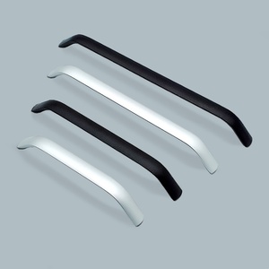 Aluminum Alloy Cabinet <b>Door</b> Handles for Dresser Wardrobe Kitchen & Bedroom-Modern Design Easy Installation - Product Image 2