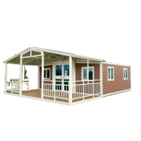 Casa Contenedor Prefabricada Expandible e Impermeable de Acero Ligero, Estructura de Acero, Casa Móvil, Oficina, Tienda, Cocina, Dormitorio