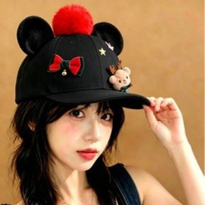 Casquette de baseball en polyester 100 % avec impression en relief, personnalisable, style <span class=keywords><strong>bonnet</strong></span> de Père Noël pour adultes, ajustable, 6 panneaux, pour fête de Noël - Product Image 4