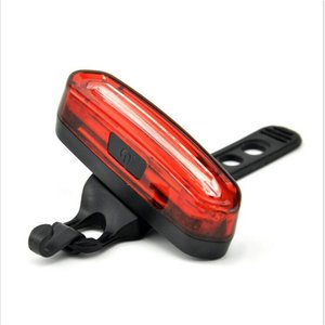 Luz Trasera para Bicicleta Recargable por USB, 120 Lúmenes, Impermeable, con 6 Modos, Fácil de Instalar, Luz LED Roja y Azul para Ciclismo - Product Image 1