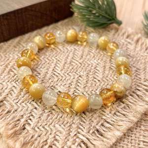 Natural Bracelet Colorful Glass <b>Beaded</b> Must-have Chakra <b>Set</b> Innovative Strict Quality Control Custom Stone Choice - Product Image 3