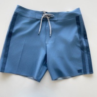 Celana Gym musim panas kasual pria, bawahan olahraga jala Jogger nyaman Fit pantai kosong dengan Logo kustom