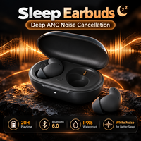 Nouveaux écouteurs intra-auriculaires S1 2026 avec annulation active du bruit (ANC) 38 dB, bruit blanc intégré, autonomie de 5 à 10 heures, Bluetooth 6.0, IPX3