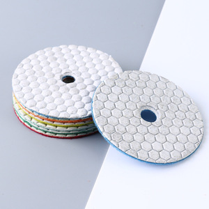 Disco de Pulido de Resina de Diamante Personalizable OEM, Soporte para Almohadilla de Pulido de Goma de 4 Pulgadas con Rosca M14/5/8''-11, Grano 1000 Medio - Product Image 6
