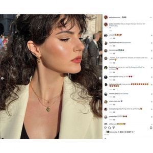 Dylam Heart Irregular 18K Gold Plated <b>Adjustable</b> Fashion Fine Jewelry Women Couple Minimalist Design 925 <b>Sterling</b> <b>Silver</b> <b>Ring</b> - Product Image 3