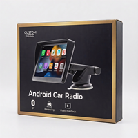 Boîtes de produits avec instructions manuelles et conception personnalisée gratuite BQCC pour lecteur MP3 MP5 Android 1 Din 2 Din, autoradio, stéréo de voiture