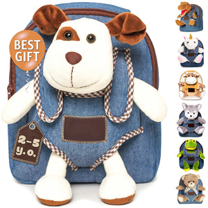 Tùy Chỉnh Trẻ Em Toddler Ba Lô Chống Trộm Kỳ Lân Đồ Chơi Phim Hoạt Hình Thiết Kế Thời Trang Trường Túi Cho Cô Gái Hoàn Hảo Dây Kéo Polyester - Product Image 6