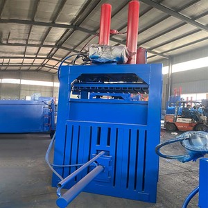 Máquina Empacadora de Cartón y Plástico para Ropa Usada, Compactadora de Chatarra, <span class=keywords><strong>Prensa</strong></span> Hidráulica Vertical - Product Image 6