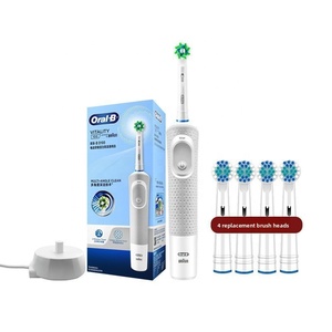 Spazzolino Elettrico <span class=keywords><strong>Oral</strong></span>-<span class=keywords><strong>B</strong></span> D12 con Setole Morbide per Adulti, Ricarica a Induzione, Rotante, Sbiancante, con Timer, Impermeabile IPX7 - Product Image 1