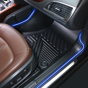 Alfombrilla de Coche 5D para AUDI A6L, 100% Compatible, Material TPE Inodoro, para Todo Tipo de Clima - Product Image 1