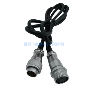 Connettore aeronautico Weipu WS16 per saldatura e lavorazione, presa flangiata di precisione maschio e femmina a 2, 3, 4, 5, 7, 9 pin, quadrata - Product Image 3