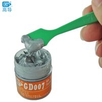 2 pièces, poids net 30 grammes, emballage en conserve, pâte thermique grise GD007, composé conducteur de chaleur pour CPU, LED, GPU