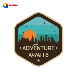 Aventure attend le coucher du soleil <span class=keywords><strong>Camping</strong></span> Voyage Decal Pvc Colorful <span class=keywords><strong>Car</strong></span> Sticker Design - Product Image 1