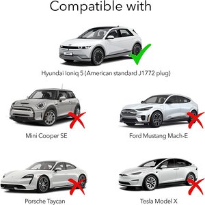 อะแดปเตอร์ V2L J1772 SAE มาตรฐานอเมริกา IP54 15A ปลั๊กปล่อยสำหรับ Hyundai <span class=keywords><strong>ioniq</strong></span> <span class=keywords><strong>5</strong></span>และ <span class=keywords><strong>EV6</strong></span>ใช้งานกลางแจ้ง - Product Image 5